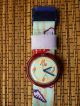 Damen Pop Swatch Uhr Coquillage Aus 1991,  Uhr Läuft Armbanduhren Bild 1
