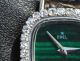 Ebel Lady Weiß Gold 750 Malachit Diamanten Armbanduhren Bild 1