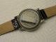 Osco Funkuhr Titan Unisex Mit Datumsanzeige Mit Schwarzem Lederarmband Armbanduhren Bild 5