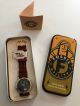 Fossil Uhr Pr - 5001 Damenuhr Leder Armband In Der Fossil Tin Box Armbanduhren Bild 1