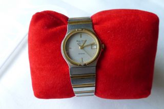 Philip Watch Damen - Armbanduhr Vintage Modele Depose Analog Edelstahl/ Gol Bild