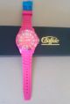 Buffalo Armbanduhr Uhr Silikonband Pink Wasserdicht Mädchen Weihnachtsgeschenk Armbanduhren Bild 3