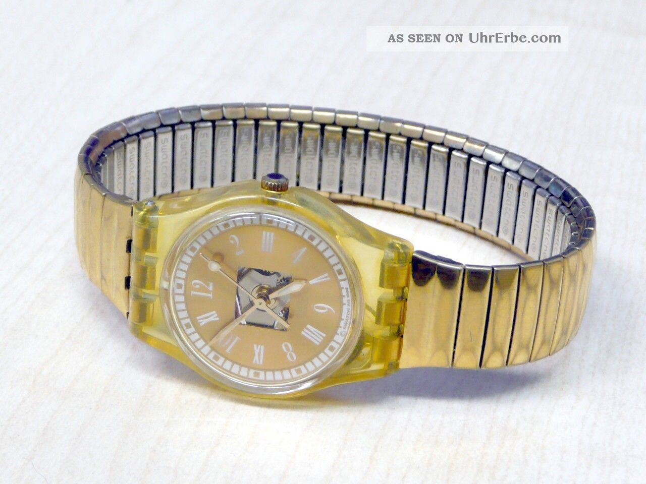 Swatch Lady Small Nomisma Lk161 Damenuhr Aus 1997 Armbanduhren Bild