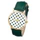 Vintage Polka Dot Damen Armbanduhr Basel - Stil Quarzuhr Lederarmband Uhr Armbanduhren Bild 6