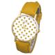 Vintage Polka Dot Damen Armbanduhr Basel - Stil Quarzuhr Lederarmband Uhr Armbanduhren Bild 8