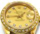 Rolex Lady Datejust President 18 Kt Gold Ref 69178 L Serie Box Papiere Armbanduhren Bild 4