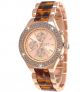 Designer Damenuhr,  Damen Strass Uhr,  Chronograph Stil,  Beige,  Weiß,  Schwarz,  Rose Gold Armbanduhren Bild 11