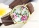 Damen Blumen Pu Leder Armbanduhr Quartz Watch Quarzuhr Quartz Quarz Uhr 5 Farbe Armbanduhren Bild 13