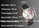 Damen Blumen Pu Leder Armbanduhr Quartz Watch Quarzuhr Quartz Quarz Uhr 5 Farbe Armbanduhren Bild 3