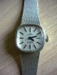 Herzfeld Damen Armbanduhr Uhr Komplett Aus Silber 835 Vintage Handaufzug Läuft Armbanduhren Bild 1