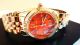 Michael Kors Mk3284 Damenuhr Vergoldet Armbanduhr Orange/rot Small Uvp 199€ Armbanduhren Bild 3