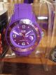 Ice Watch In Purple Uni Im Würfel (spardose) Und Handy Anhänger Armbanduhren Bild 1