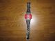 Casio G - Shock Armbanduhr Rot Dw - 004 1659 Mit Neuer Batterie Armbanduhren Bild 1