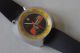 Sorna Chrono Weltzeituhr.  Chronograph,  Handaufzug,  70er Design Armbanduhren Bild 5