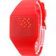 Led Armbanduhren Digital Multifunktion Entwickeln Plastik Band Reine Farbe Armbanduhren Bild 15