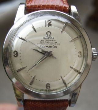 Omega Seamaster Chronometer / Chronomètre Kaliber 352 Von 1951/52 Stahl Bild