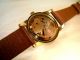 Goldene 14k Omega Herrenarmbanduhr,  Selten,  Top Armbanduhren Bild 7