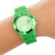St.  Leonhard Sportliche Silikon - Quarz - Armbanduhr Peppig - Grün Armbanduhren Bild 1