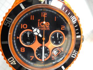 Ice Watch Chrono Big Big - Black - Orange - Big Big Ch.  Koe.  Bb.  S.  12 Bild