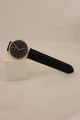 Oozoo Uhr Armbanduhr Lederband Designuhr - C6949 Ø Ca.  35 Mm Schwarz/rose Armbanduhren Bild 1