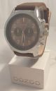 Oozoo Uhr Armbanduhr Designuhr - C6885 - Ø Ca.  44 Mm - Dunkelbraun / Rose Armbanduhren Bild 1