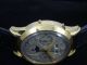 Heuer Triple Kalender Mondphase Vergoldet Carrera 12 Dato - Fehlproduktion - Rar Armbanduhren Bild 4