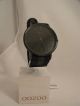Oozoo Uhr Ultra Slim C6936 Ø Ca.  44 Mm Vintage Schwarz/ Dunel Grau Armbanduhr Armbanduhren Bild 1