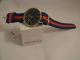 Oozoo Uhr Ultra Slim C6922 Ø Ca.  44 Mm Vintage Blau/ Rot Neuheit Armbanduhr Armbanduhren Bild 1