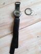 Swatch Scuba,  Schwarz,  Klettverschluss Armband,  Plus Extra Ring,  90er Armbanduhren Bild 1