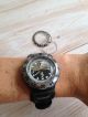 Swatch Scuba,  Schwarz,  Klettverschluss Armband,  Plus Extra Ring,  90er Armbanduhren Bild 3