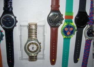 Swatch Uhren Chrono Versch.  Modelle Bild