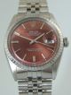 Rolex Oyster Perpetual Datejust,  Ref: 1603,  Jubileeband,  Braunes Zb,  Baujahr 1974 Armbanduhren Bild 1