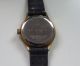 Regent Formatic Armbanduhr Schwarzes Lederarmband Wasserdicht Gestempelt Armbanduhren Bild 2