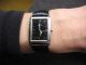 Alpha Saphir Quarz Uhr,  Saphire Glas,  Neues Band Armbanduhren Bild 2