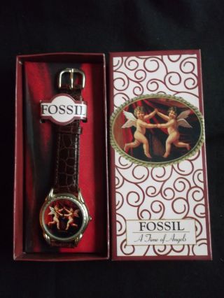 Rarität: Fossil Armband - Uhr “a Time Of Angels” 1995 Special Edition Bild