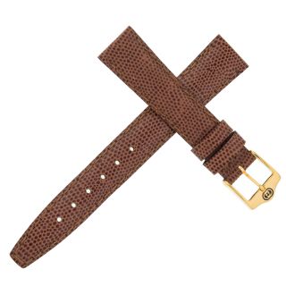 Gucci Braun Cognac Eidechse Leder 14mm Watch Teil Band Bild