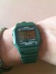Timex Uhr Grün Uni Armbanduhren Bild 3