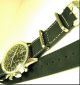 Extra Lang Maßgefertigt Nato Lederarmband Ehering Especially Vintage Rolex Uboot Armbanduhren Bild 5