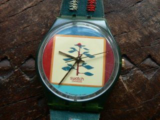 Uhr - Armbanduhr - Swatch 1993 Rar - Seltene Ausgabe Bild