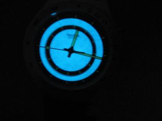Swatch Irony Aluminium,  Blaue Beleuchtung,  Sehr Gepflegt 1997 Bild