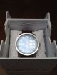 Diesel Armbanduhr Leder Braun Blau Silber Dz - 1512 Armbanduhren Bild 2