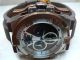 Stuehrling Stainless Steel Case Blue Calfskin Chronograph Schweizer Uhrwerk Armbanduhren Bild 7