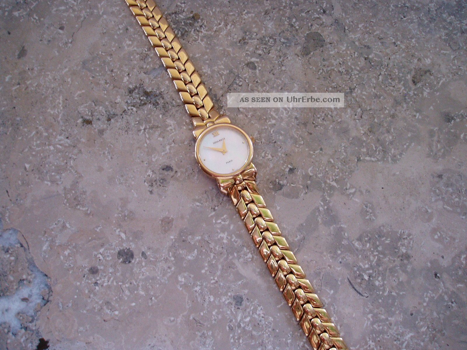 Uhr Vergoldet Nina Ricci Armbanduhren Bild