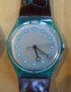 Swatch Gent Turquoise Mit Lederarmband Armbanduhren Bild 1