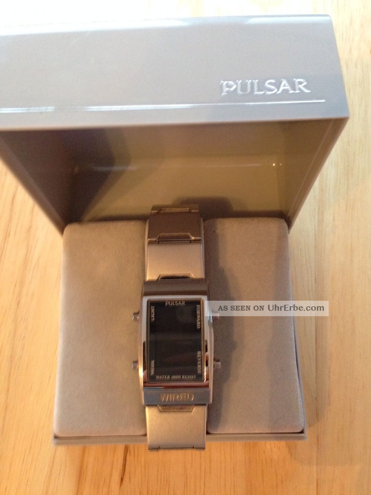 Pulsar Moderne Digitale Armbanduhr Für Herren Armbanduhren Bild