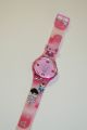 Swatch Armbanduhr Mit Individuellem Rosa - Pink Stylischem Armband Armbanduhren Bild 4