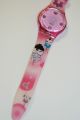 Swatch Armbanduhr Mit Individuellem Rosa - Pink Stylischem Armband Armbanduhren Bild 6