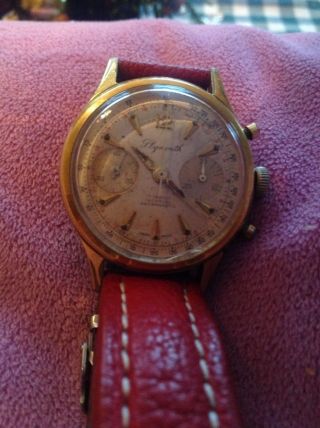 Plymouth Armbanduhr Chronograph,  50er. Bild