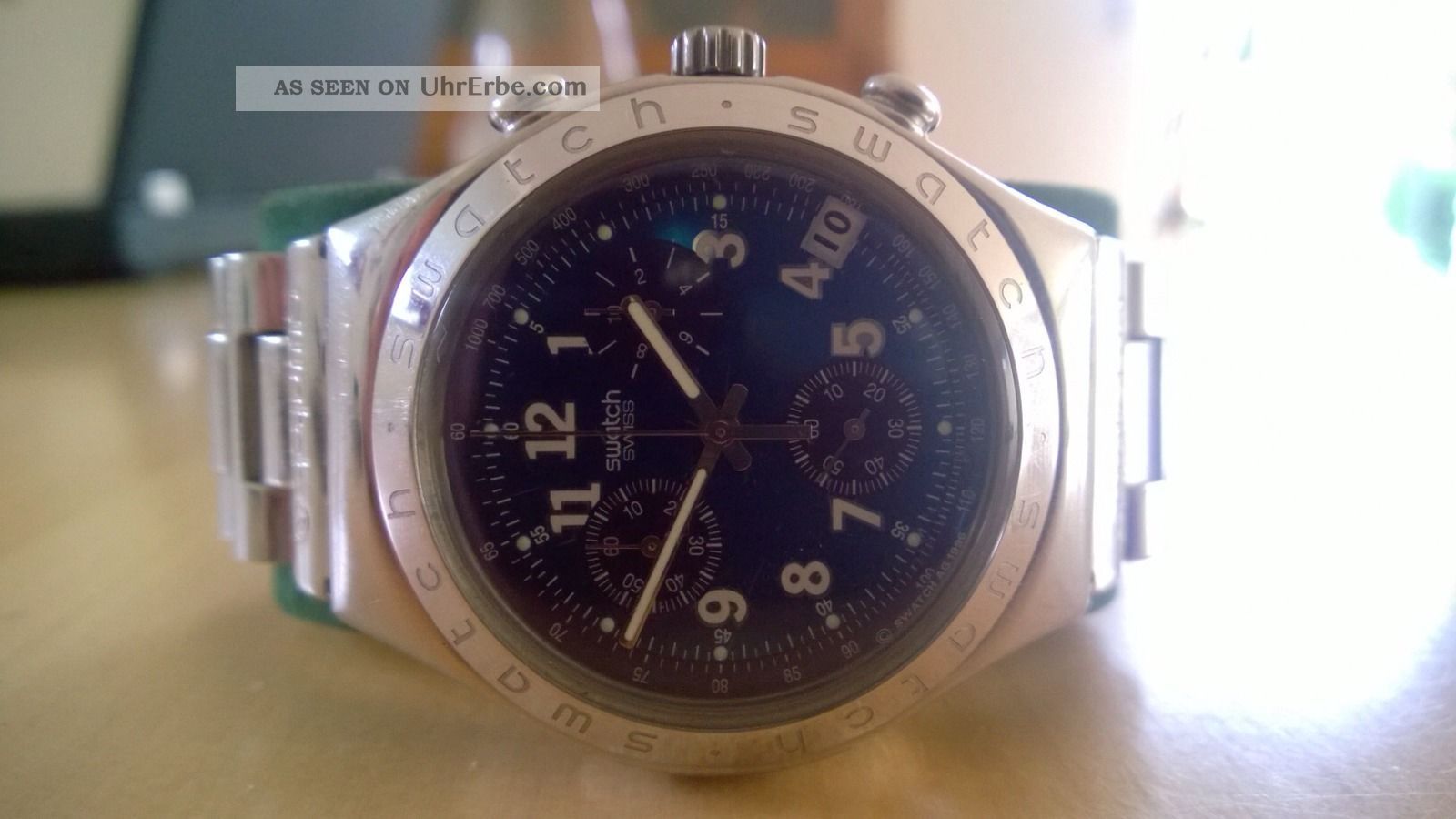Swatch Irony Blue (inklusive Neuer Batterie) Armbanduhren Bild