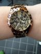 Guess Damen - Leoparden Uhr Mit Gold Und Strass City Safari Armbanduhren Bild 3
